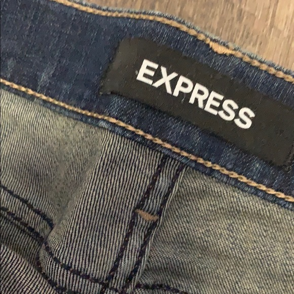 Express Distressed Jeans - Picture 4 of 7